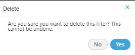 Figure: Delete Filter