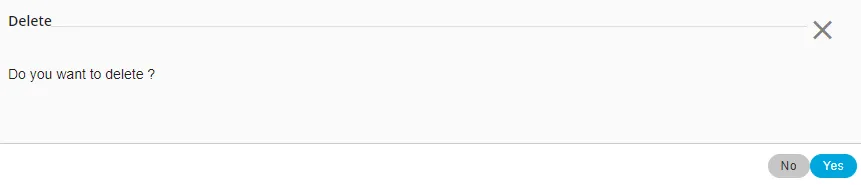 Figure: Delete Voice Resource
