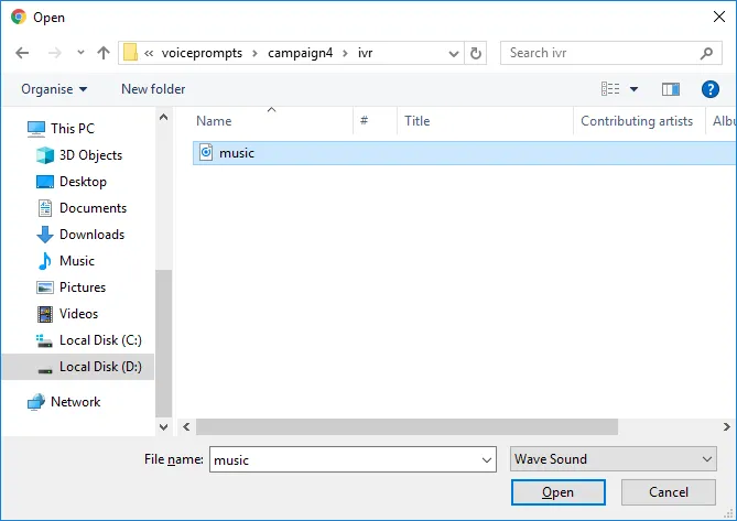 Figure: Upload Prompt