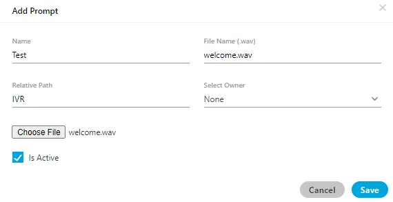 Figure: Adding Prompt with Sample Details Figure: Adding Prompt with Sample Details