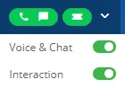 Figure: Turn on or off Auto-mode for Chat and Voice Campaigns