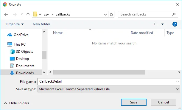 Figure: Extract Callbacks