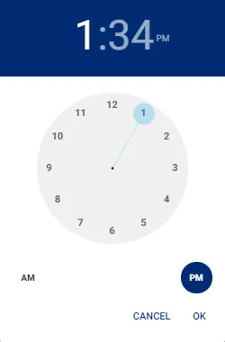 Figure: Select Time