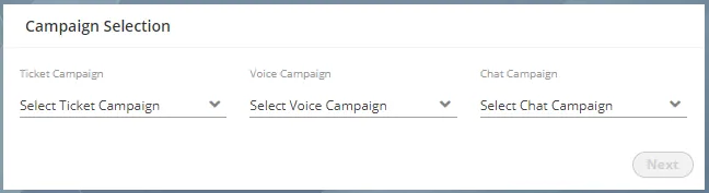 Figure: Select the Campaign