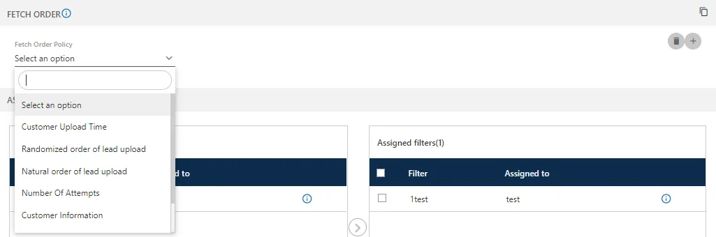 Figure: Fetch Order Policies