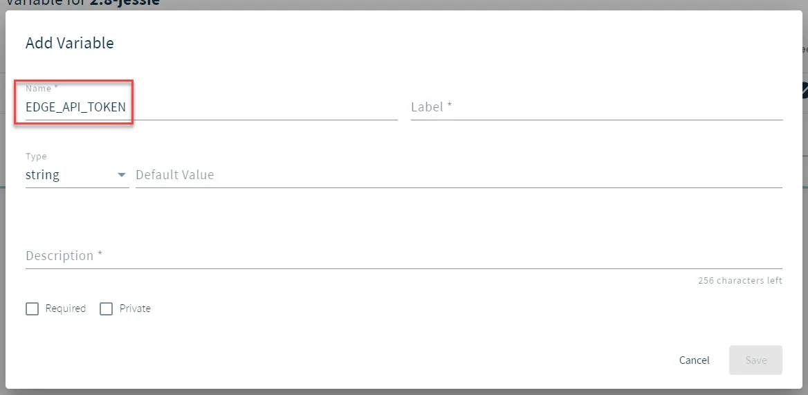 EDGE_API_TOKEN EDGE_API_TOKEN
