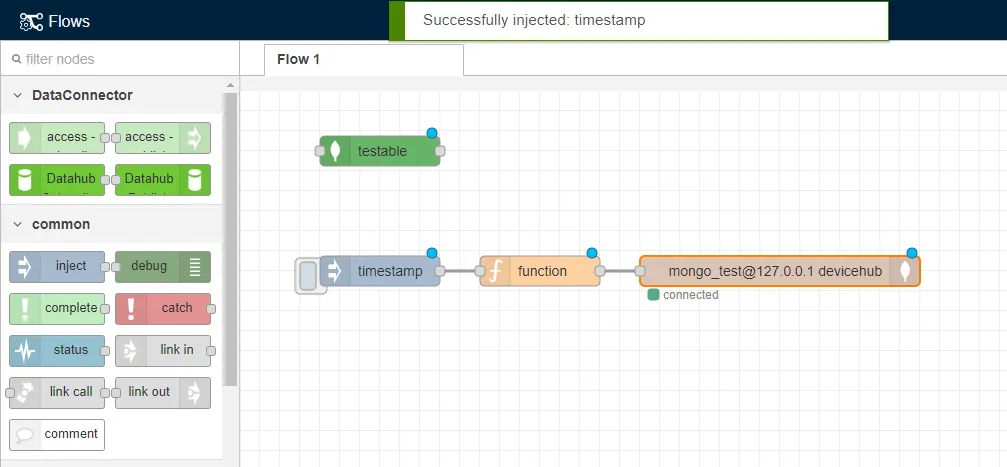 Completed flows canvas Completed flows canvas