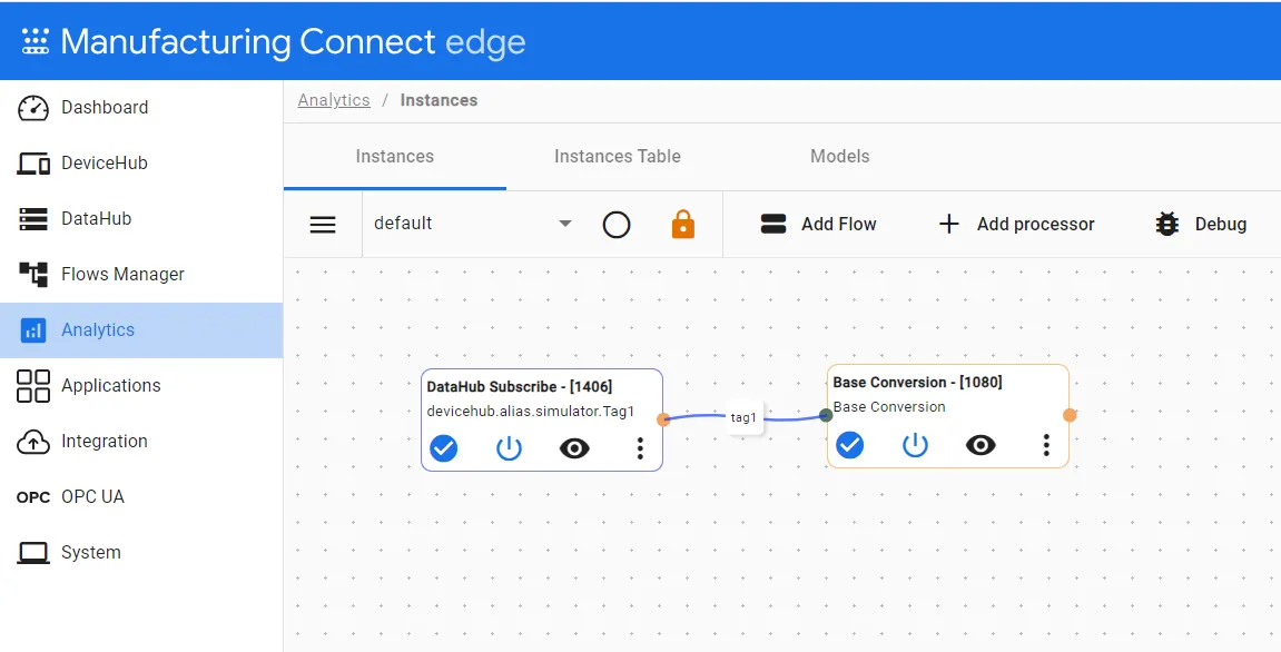 Processor flow for Tag 1