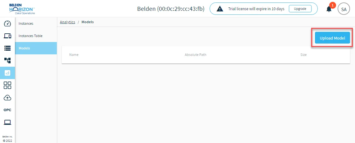 Upload Model icon Upload Model icon