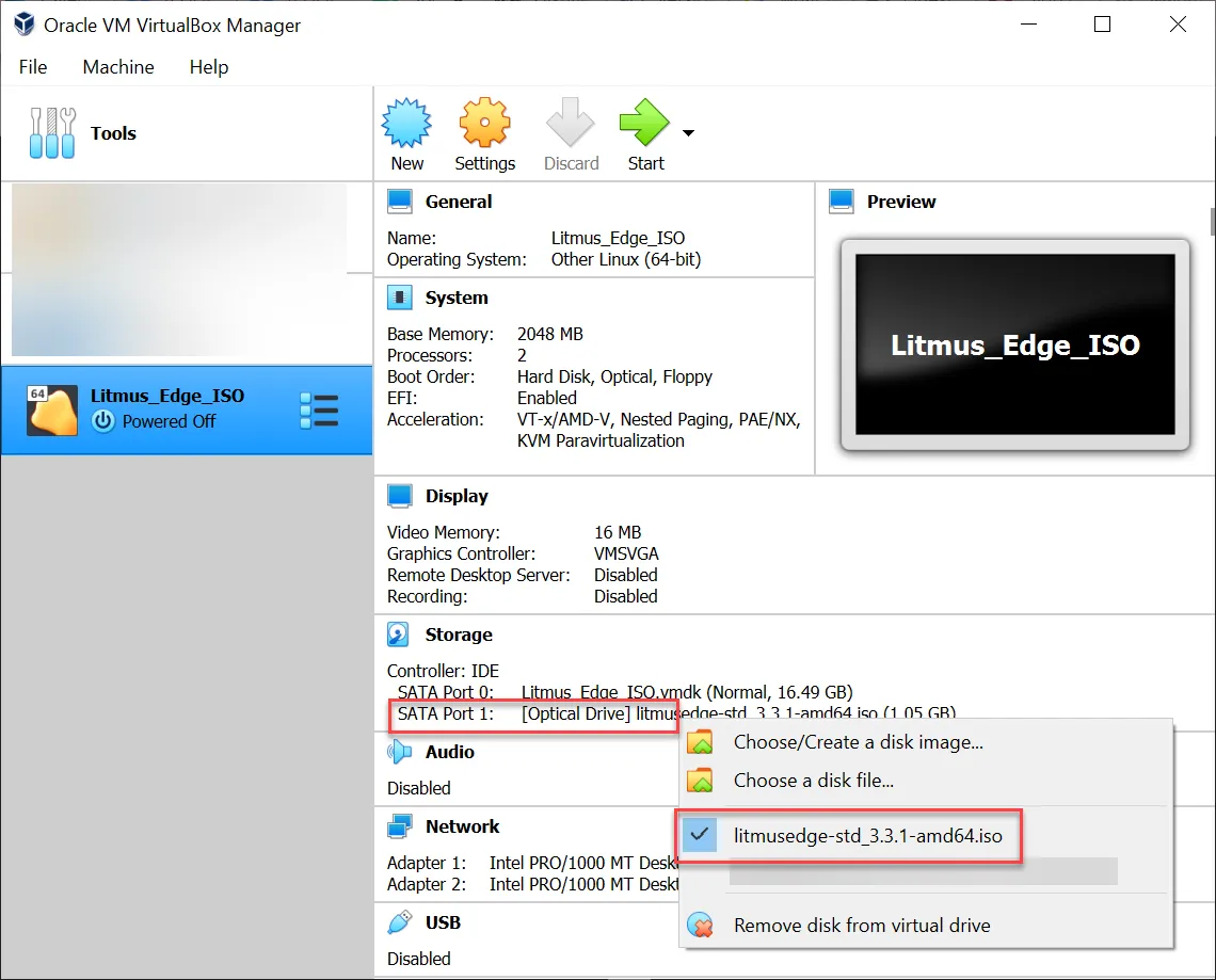 Optical Drive settings Optical Drive settings