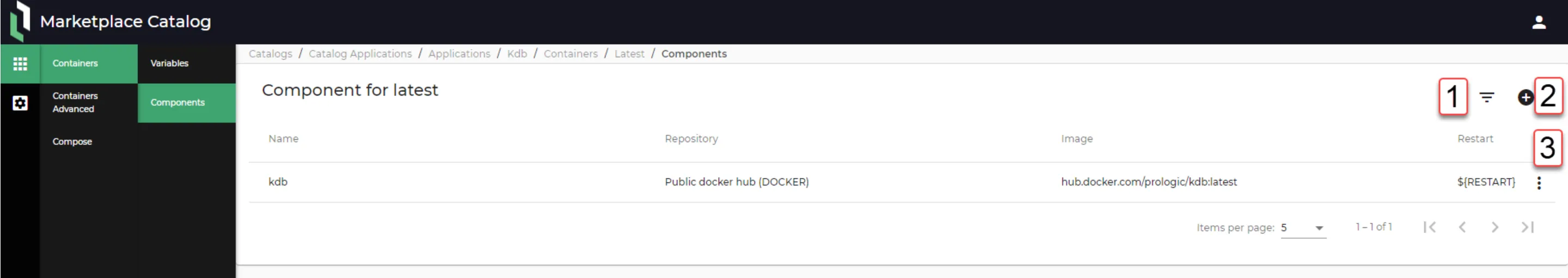 Containers: Components 