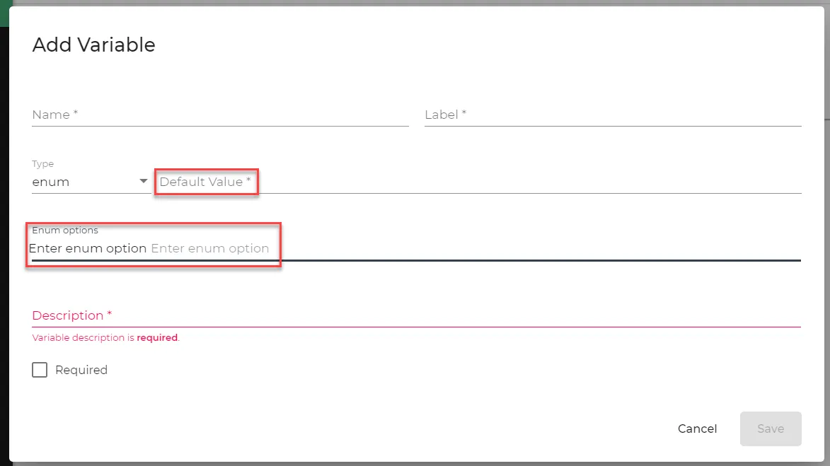enum values enum values