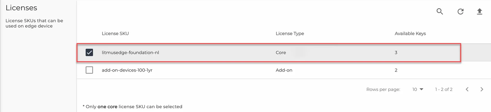 Adding node-locked keys manually Adding node-locked keys manually