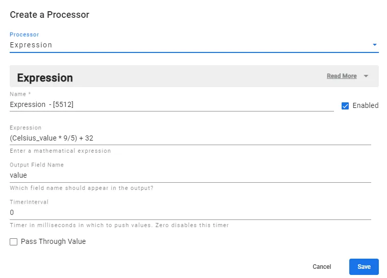 Expression Parameters Expression Parameters