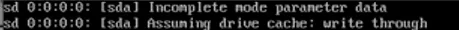 Warning/error messages Warning/error messages