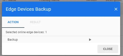 Edge Devices Backup