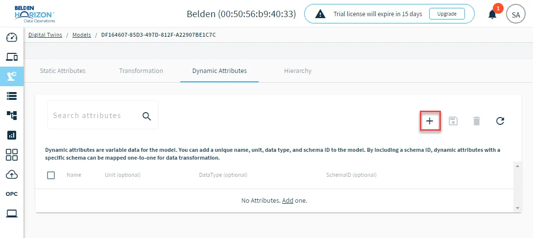 Add Dynamic attribute icon Add Dynamic attribute icon
