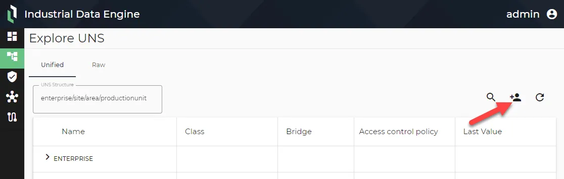 Add permission icon