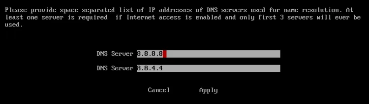 Manufacturing Connect Edge Terminal DNS configuration