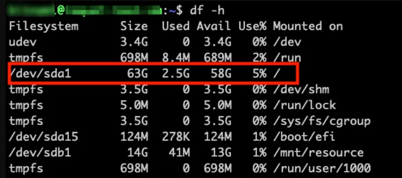 Output window