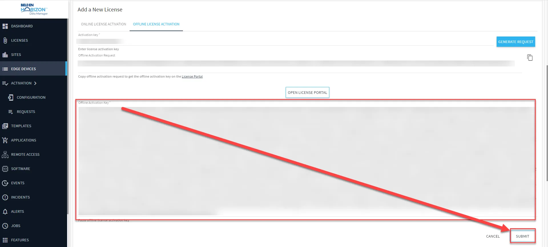 Using Activation Result String to Offline Activate
