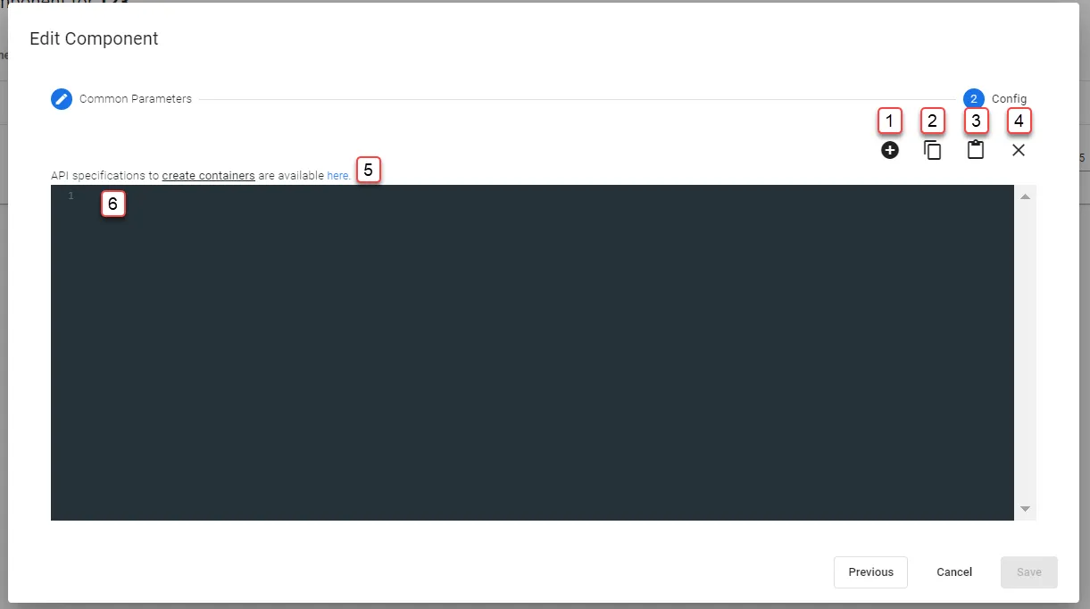 Add Component : Config Add Component : Config