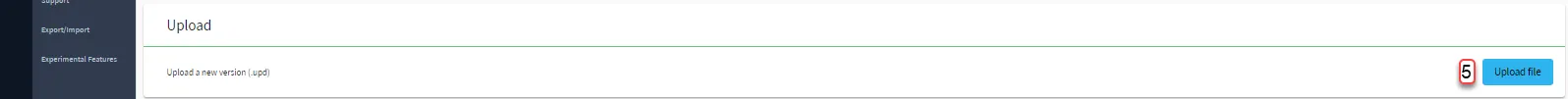 Belden Horizon Data Manager Admin Console : Settings : Upload Belden Horizon Data Manager Admin Console : Settings : Upload