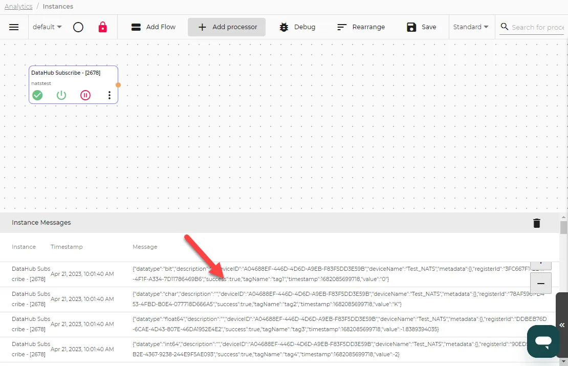Instance Messages