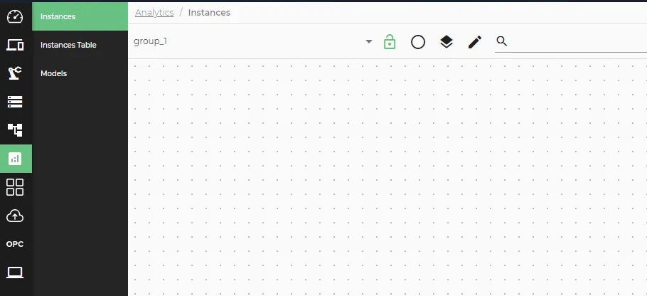 Analytics canvas