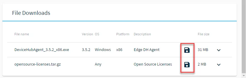 Download icon Download icon