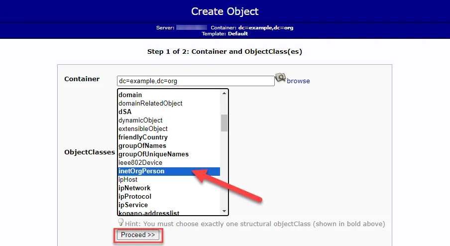 PHP LDAP Admin UI Create User Dialog Box PHP LDAP Admin UI Create User Dialog Box