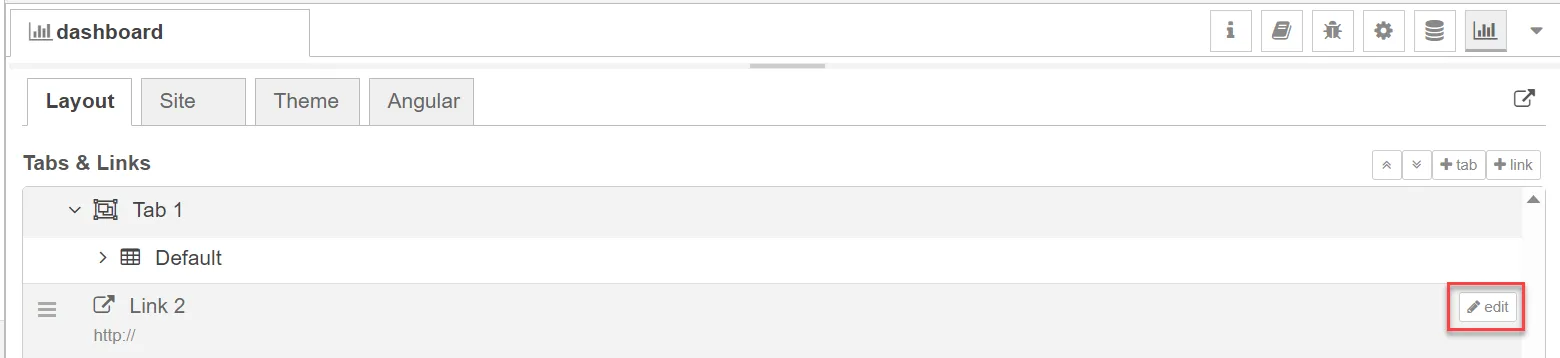 Edit button (hover to view)
