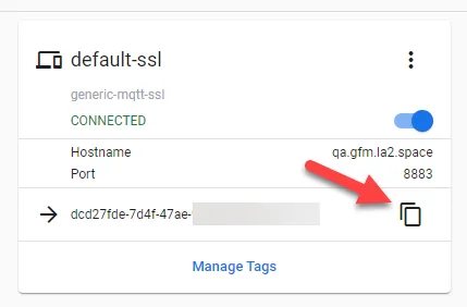 Instance Identifier field Instance Identifier field