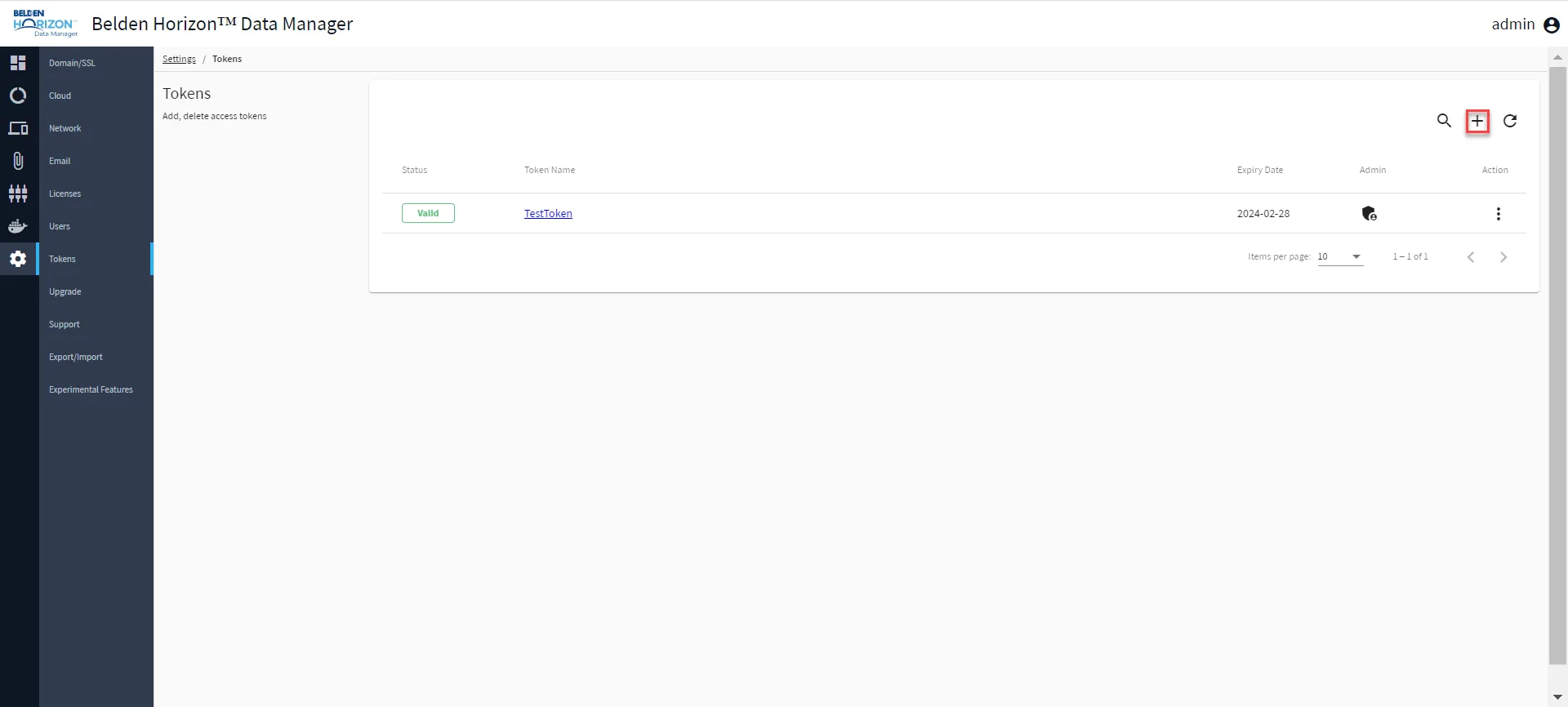 Add New Token icon