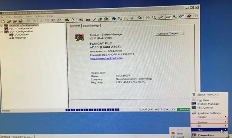 Ethernet target [3]