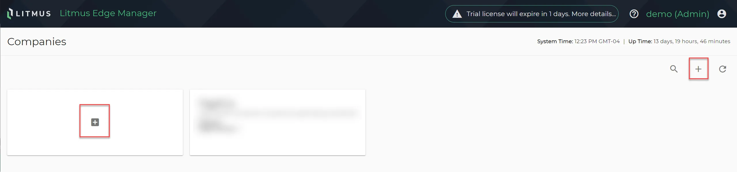 Add Company icon 