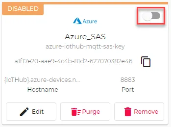 Connection toggle