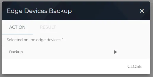 Edge Devices Backup Edge Devices Backup