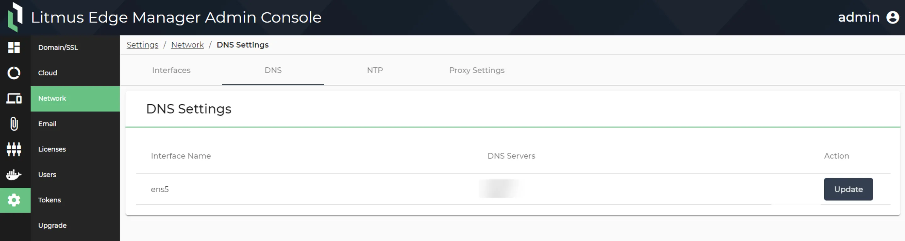 DNS Tab DNS Tab