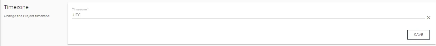 Settings: Timezone
