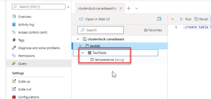 The temperature string parameter