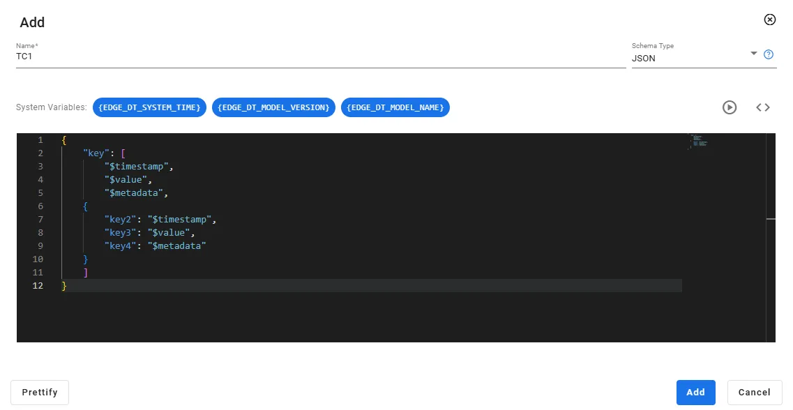 Schema playground Schema playground
