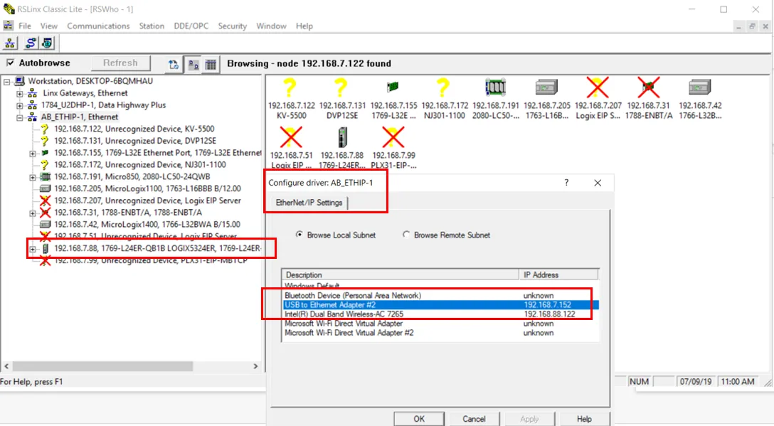 Device detection option Device detection option