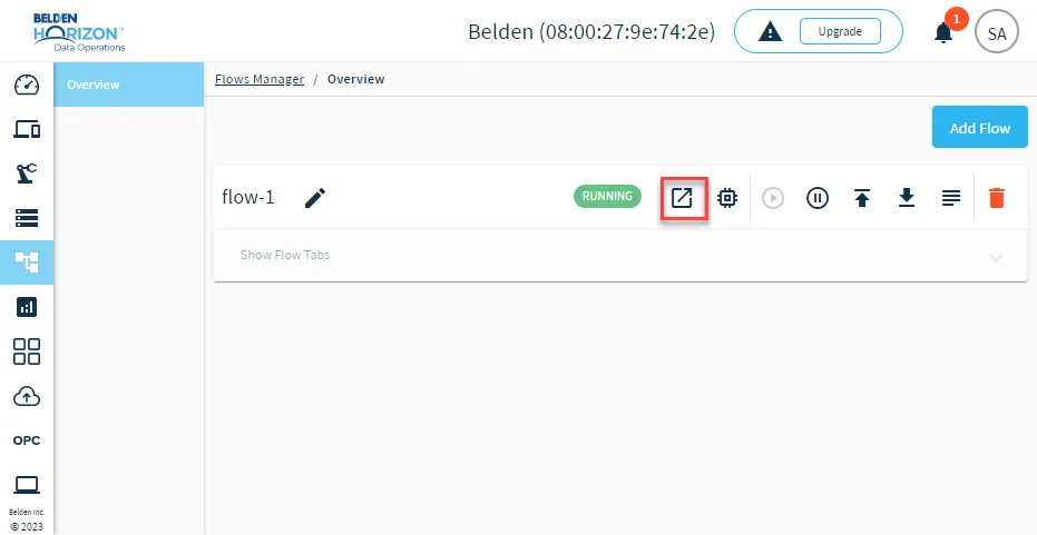 Go To Flow Definition icon