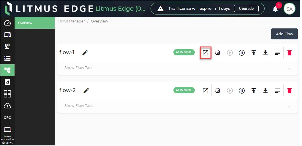 Go To Flow Definition icon Go To Flow Definition icon