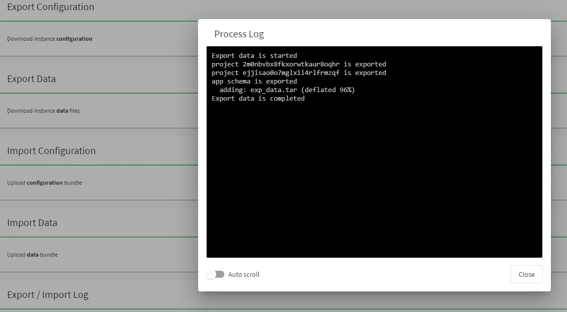 Process Log 