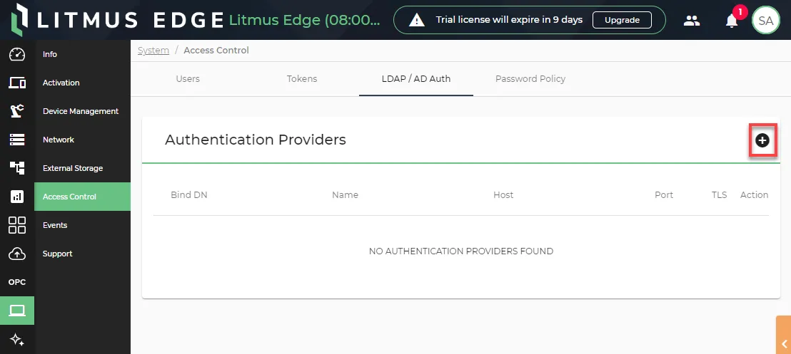 Add a provider icon