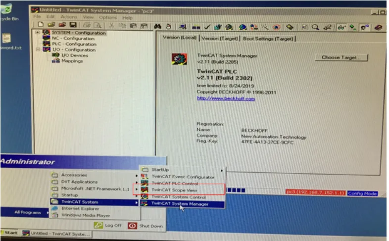 Ethernet target [1]