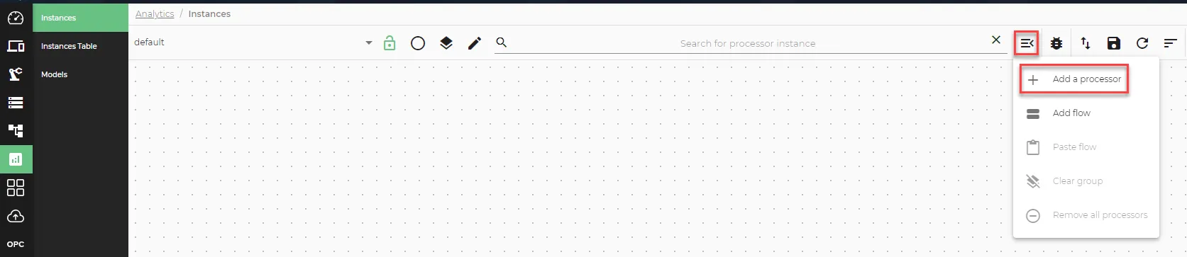 Add a processor icon