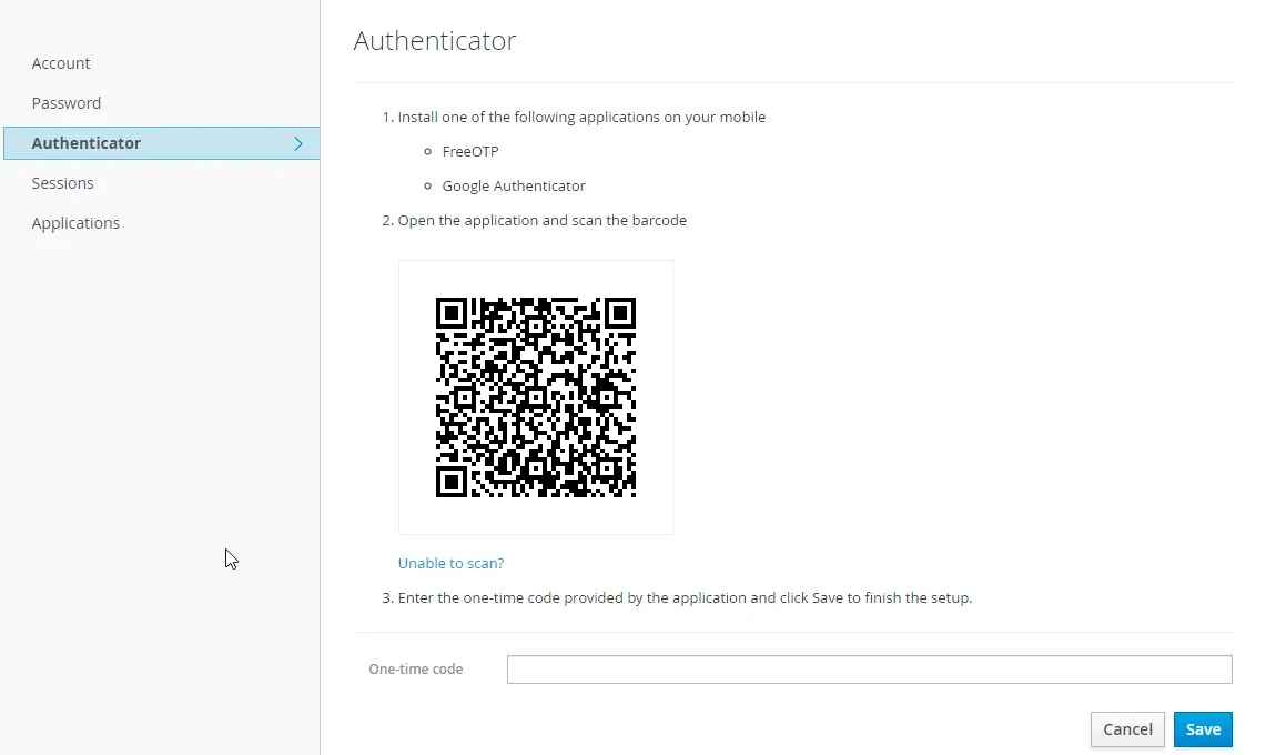Belden Horizon Data Manager Keycloak Authenticator pane Belden Horizon Data Manager Keycloak Authenticator pane
